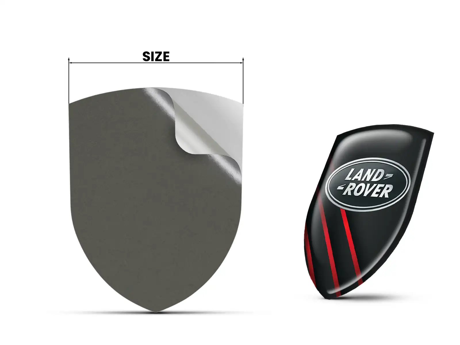 Land Rover Adesivi Logo Vinile Corse Pregiati Professionali